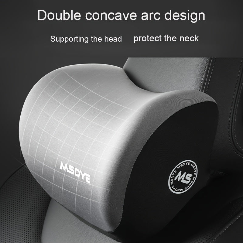 Car Headrest for The Driver'S Seat, Memory Foam Neck Support Cushion, Automotive Interior Accessory.