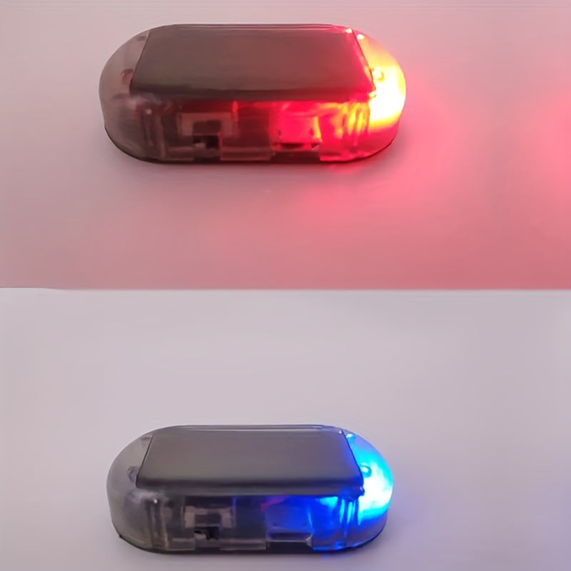 1PS/2PS Car Solar Anti-Theft Light – Decorative LED Interior Sensor Light
