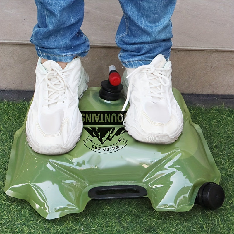 7.99L Collapsible Water Container with Spigot - Durable, Portable PE Hydration Pack for Camping, Hiking & Travel - Ideal for All-Terrain Vehicles