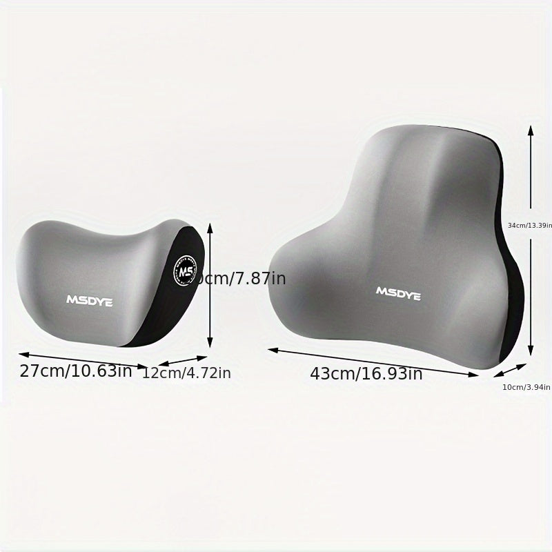 Car Headrest for The Driver'S Seat, Memory Foam Neck Support Cushion, Automotive Interior Accessory.