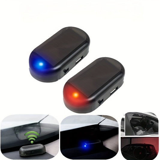 1PS/2PS Car Solar Anti-Theft Light – Decorative LED Interior Sensor Light