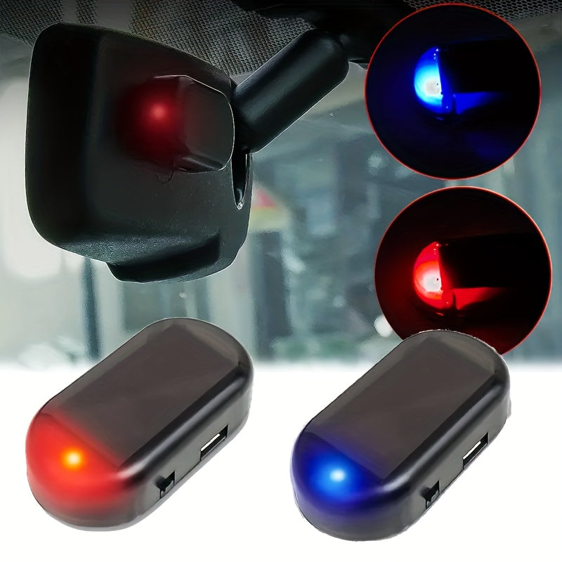 1PS/2PS Car Solar Anti-Theft Light – Decorative LED Interior Sensor Light